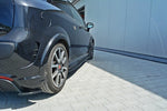 Maxton Parts - Seitenschweller Ansatz (Paar) passend für ABARTH Punto Evo Carbon Look