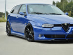 Maxton Parts - Seitenschweller Ansatz (Paar) passend für Alfa Romeo 156 GTA schwarz Hochglanz