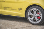 Maxton Parts - Seitenschweller Ansatz (Paar) passend für Audi A1 S-Line GB schwarz Hochglanz