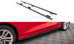 Maxton Parts - Seitenschweller Ansatz (Paar) passend für Audi A3 8Y schwarz matt