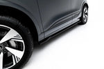 Maxton Parts - Seitenschweller Ansatz (Paar) passend für Audi Q6 e-tron Standard / S-Line / SQ6 e-tron SUV / Sportback Mk1 schwarz Hochglanz