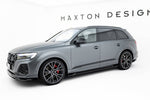 Maxton Parts - Seitenschweller Ansatz (Paar) passend für Audi Q7 S-Line / SQ7 Mk2 FL 2 schwarz Hochglanz