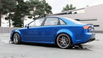 Maxton Parts - Seitenschweller Ansatz (Paar) passend für Audi RS4 B7 Carbon Look