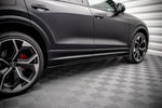 Maxton Parts - Seitenschweller Ansatz (Paar) passend für Audi RSQ8 Mk1 schwarz Hochglanz