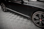 Maxton Parts - Seitenschweller Ansatz (Paar) passend für Bentley Continental GT V8 S Mk2 schwarz Hochglanz