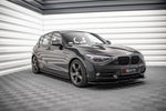 Maxton Parts - Seitenschweller Ansatz (Paar) passend für BMW 1er F20 schwarz Hochglanz