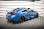 Maxton Parts - Seitenschweller Ansatz (Paar) passend für BMW 2 M-Paket F22 schwarz Hochglanz