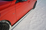 Maxton Parts - Seitenschweller Ansatz (Paar) passend für BMW 3er F30 schwarz Hochglanz