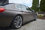 Maxton Parts - Seitenschweller Ansatz (Paar) passend für BMW 6er GRAN Coupe schwarz Hochglanz