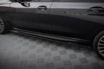 Maxton Parts - Seitenschweller Ansatz (Paar) passend für BMW 6er GT G32 M-Paket schwarz Hochglanz