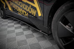 Maxton Parts - Seitenschweller Ansatz (Paar) passend für BMW i3 S Mk1 FL schwarz Hochglanz