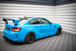 Maxton Parts - Seitenschweller Ansatz (Paar) passend für BMW M2 F87 schwarz matt