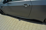 Maxton Parts - Seitenschweller Ansatz (Paar) passend für BMW M3 E92 / E93 (vor FL) schwarz matt