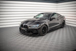 Maxton Parts - Seitenschweller Ansatz (Paar) passend für BMW M4 G82 schwarz matt