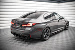 Maxton Parts - Seitenschweller Ansatz (Paar) passend für BMW M5 F90 schwarz Hochglanz