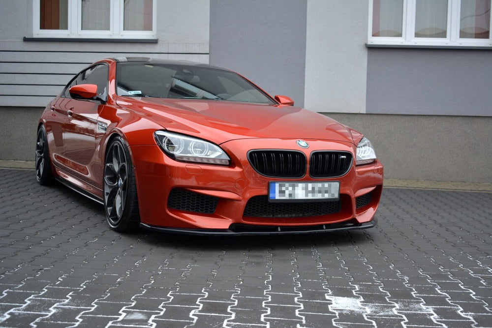 Maxton Parts - Seitenschweller Ansatz (Paar) passend für BMW M6 GRAN Coupe schwarz Hochglanz