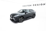 Maxton Parts - Seitenschweller Ansatz (Paar) passend für BMW X2 M35i U10 schwarz Hochglanz