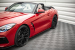 Maxton Parts - Seitenschweller Ansatz (Paar) passend für BMW Z4 M-Paket G29 schwarz Hochglanz