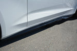 Maxton Parts - Seitenschweller Ansatz (Paar) passend für Chevrolet Camaro 6TH-GEN. Phase-I 2SS Coupe schwarz Hochglanz