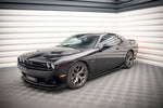 Maxton Parts - Seitenschweller Ansatz (Paar) passend für Dodge Challenger GT Mk3 FL schwarz Hochglanz