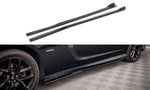 Maxton Parts - Seitenschweller Ansatz (Paar) passend für Dodge Charger SRT Mk7 FL schwarz Hochglanz