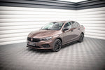 Maxton Parts - Seitenschweller Ansatz (Paar) passend für Fiat Tipo S-Design schwarz Hochglanz
