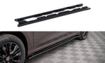 Maxton Parts - Seitenschweller Ansatz (Paar) passend für Fiat Tipo S-Design schwarz Hochglanz