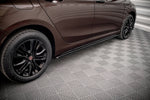 Maxton Parts - Seitenschweller Ansatz (Paar) passend für Fiat Tipo S-Design schwarz Hochglanz