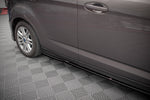 Maxton Parts - Seitenschweller Ansatz (Paar) passend für Ford C-Max Mk2 schwarz Hochglanz