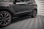 Maxton Parts - Seitenschweller Ansatz (Paar) passend für Ford Escape ST-Line Mk3 schwarz Hochglanz