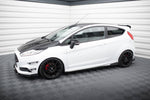 Maxton Parts - Seitenschweller Ansatz (Paar) passend für Ford Fiesta ST Mk7 FL schwarz matt