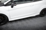 Maxton Parts - Seitenschweller Ansatz (Paar) passend für Ford Fiesta ST Mk7 FL schwarz matt