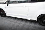 Maxton Parts - Seitenschweller Ansatz (Paar) passend für Ford Fiesta ST Mk7 FL schwarz matt