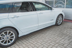 Maxton Parts - Seitenschweller Ansatz (Paar) passend für Ford Mondeo Mk5 FL/Preface schwarz Hochglanz
