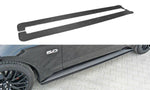 Maxton Parts - Seitenschweller Ansatz (Paar) passend für Ford Mustang GT Mk6 schwarz matt (FO-MU-6-GT-CNC-SD1)
