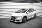 Maxton Parts - Seitenschweller Ansatz (Paar) passend für Honda Civic Mk9 schwarz Hochglanz (HO-CI-9-K-SD1-G)