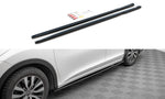 Maxton Parts - Seitenschweller Ansatz (Paar) passend für Honda Civic Mk9 schwarz Hochglanz (HO-CI-9-K-SD1-G)