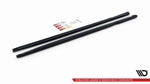 Maxton Parts - Seitenschweller Ansatz (Paar) passend für Honda Civic Mk9 schwarz Hochglanz (HO-CI-9-K-SD1-G)