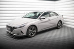 Maxton Parts - Seitenschweller Ansatz (Paar) passend für Hyundai Elantra Mk7 schwarz Hochglanz