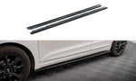 Maxton Parts - Seitenschweller Ansatz (Paar) passend für Hyundai I20 Mk2 FL schwarz Hochglanz