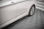 Maxton Parts - Seitenschweller Ansatz (Paar) passend für Hyundai I40 Mk1 schwarz Hochglanz