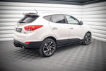 Maxton Parts - Seitenschweller Ansatz (Paar) passend für Hyundai ix35 Mk1 schwarz Hochglanz