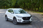 Maxton Parts - Seitenschweller Ansatz (Paar) passend für Hyundai Tucson Mk3 FL schwarz Hochglanz