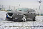 Maxton Parts - Seitenschweller Ansatz (Paar) passend für Jaguar XF (X250) MK1 SPORTBRAKE S-PACK schwarz Hochglanz