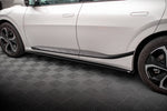 Maxton Parts - Seitenschweller Ansatz (Paar) passend für Kia EV6 GT-Line Mk1 schwarz Hochglanz