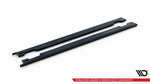 Maxton Parts - Seitenschweller Ansatz (Paar) passend für Kia Stinger GT / GT-Line / Standard Mk1 schwarz Hochglanz