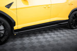 Maxton Parts - Seitenschweller Ansatz (Paar) passend für Lamborghini Urus Mk1 schwarz Hochglanz