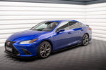 Maxton Parts - Seitenschweller Ansatz (Paar) passend für Lexus ES F Sport Mk7 schwarz Hochglanz