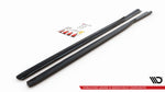 Maxton Parts - Seitenschweller Ansatz (Paar) passend für Lexus GS F Sport Mk4(L10) schwarz Hochglanz