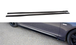 Maxton Parts - Seitenschweller Ansatz (Paar) passend für Lexus GS Mk3 schwarz Hochglanz